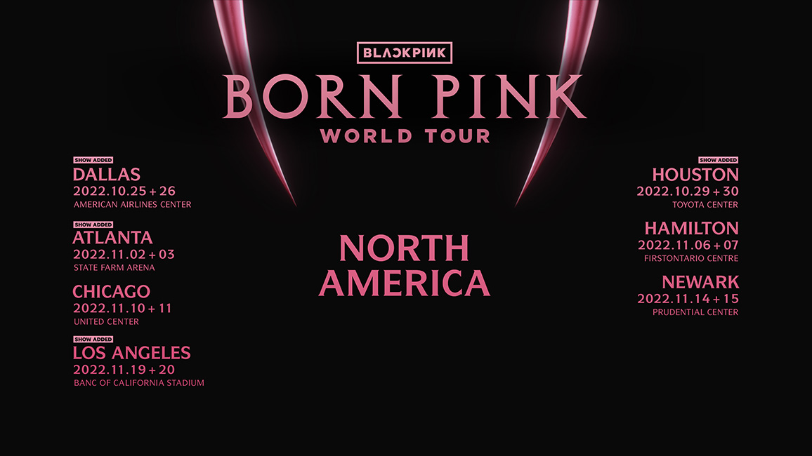 Black Pink World Tour poster