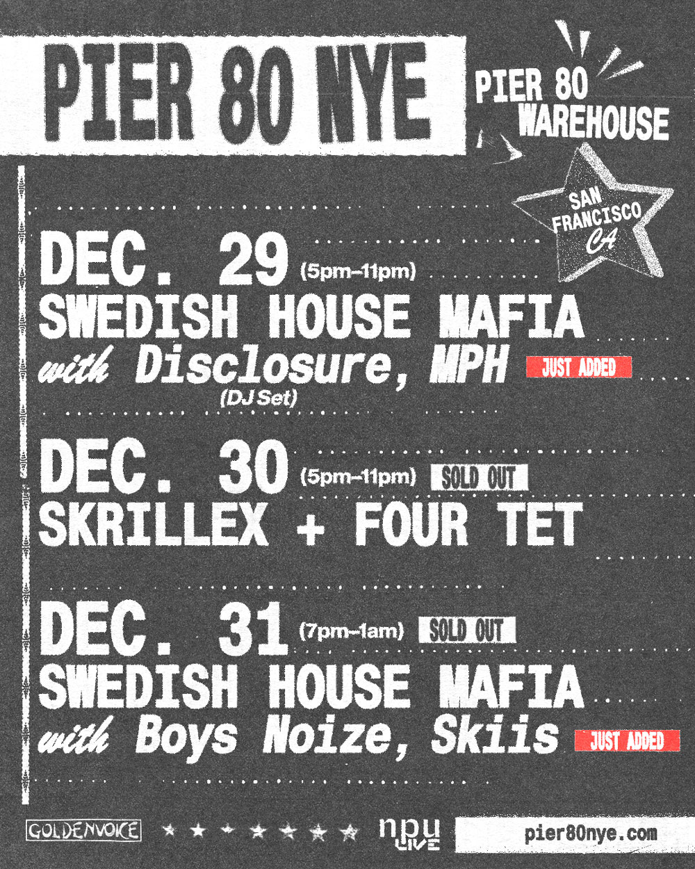 Swedish House Mafia poster