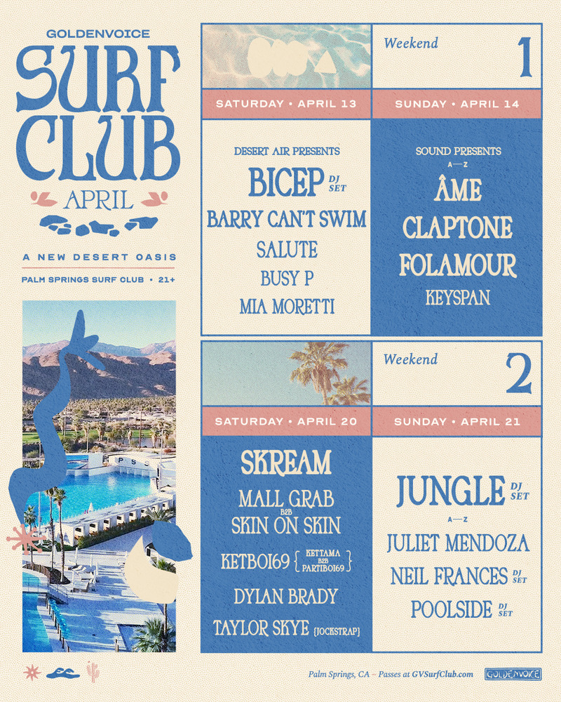 GV Surf Club poster