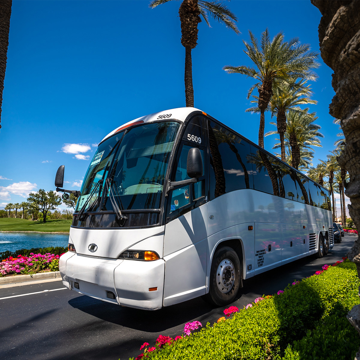 Coachella shuttle bus