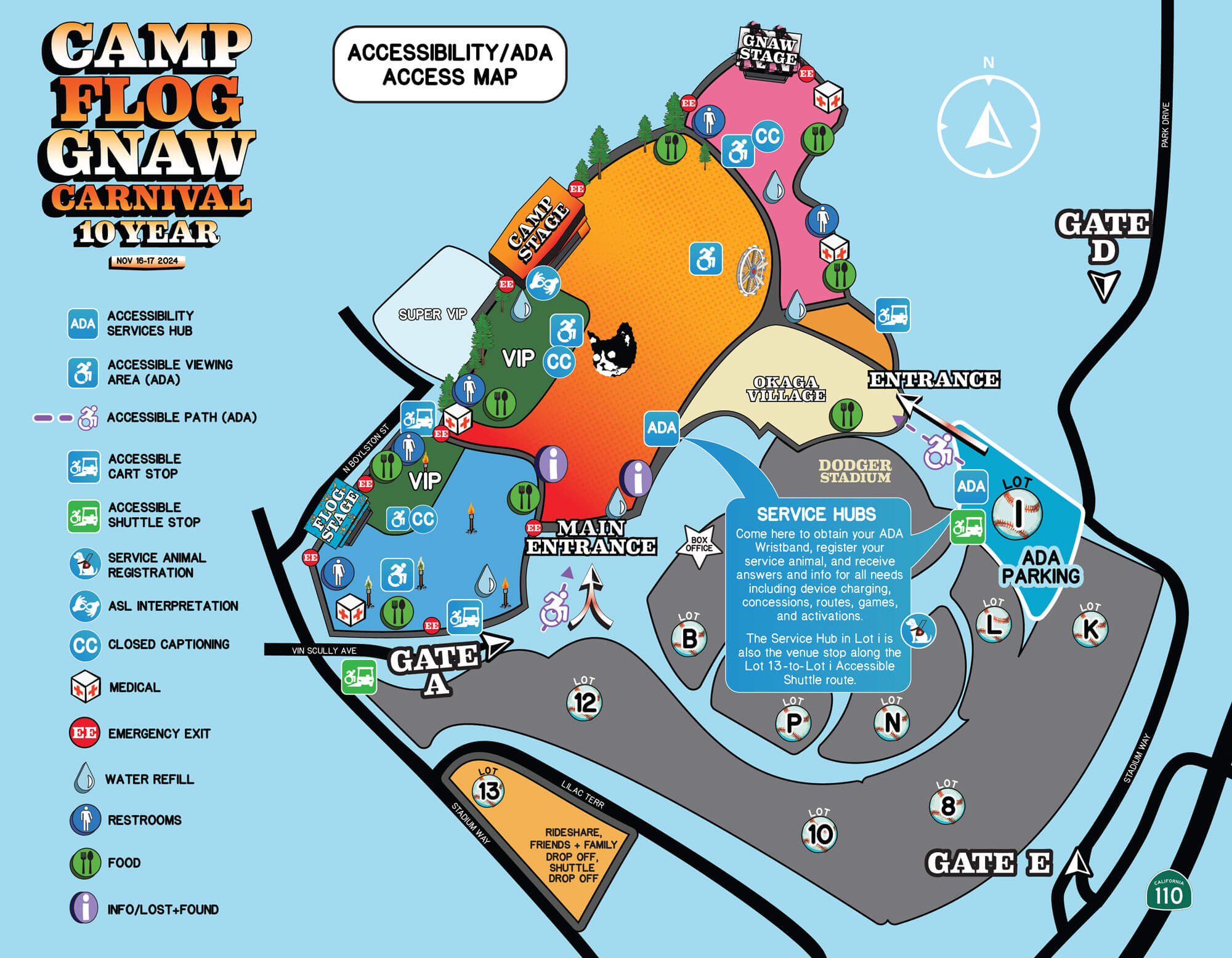 Accessibility/ADA Map