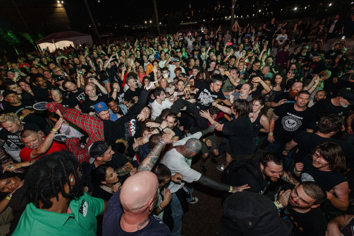 Mosh Pit at CBGB Festival