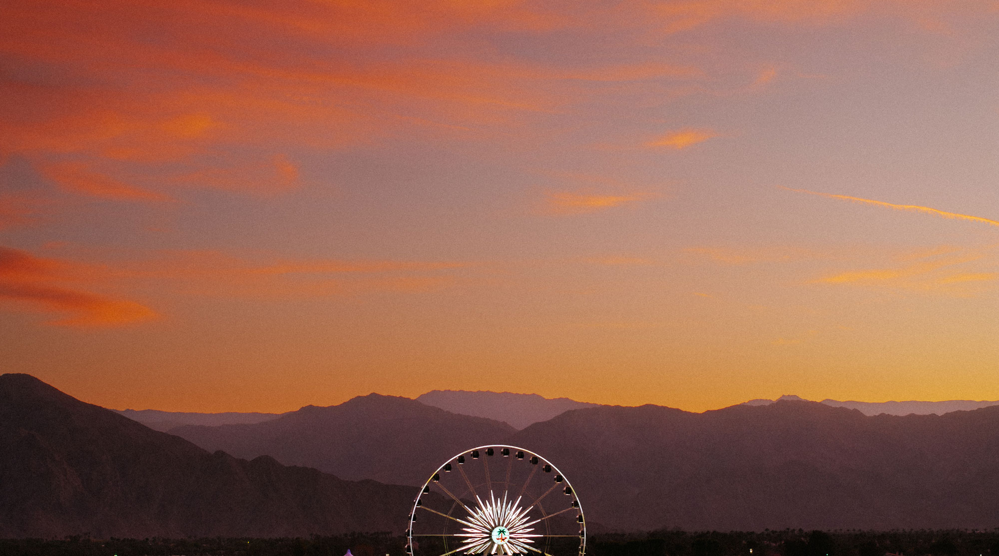Coachella sunset