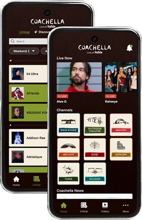 Coachella Livestream App