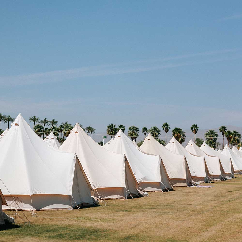 la campana tent camping