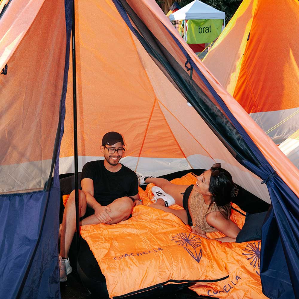 ready-set tent camping