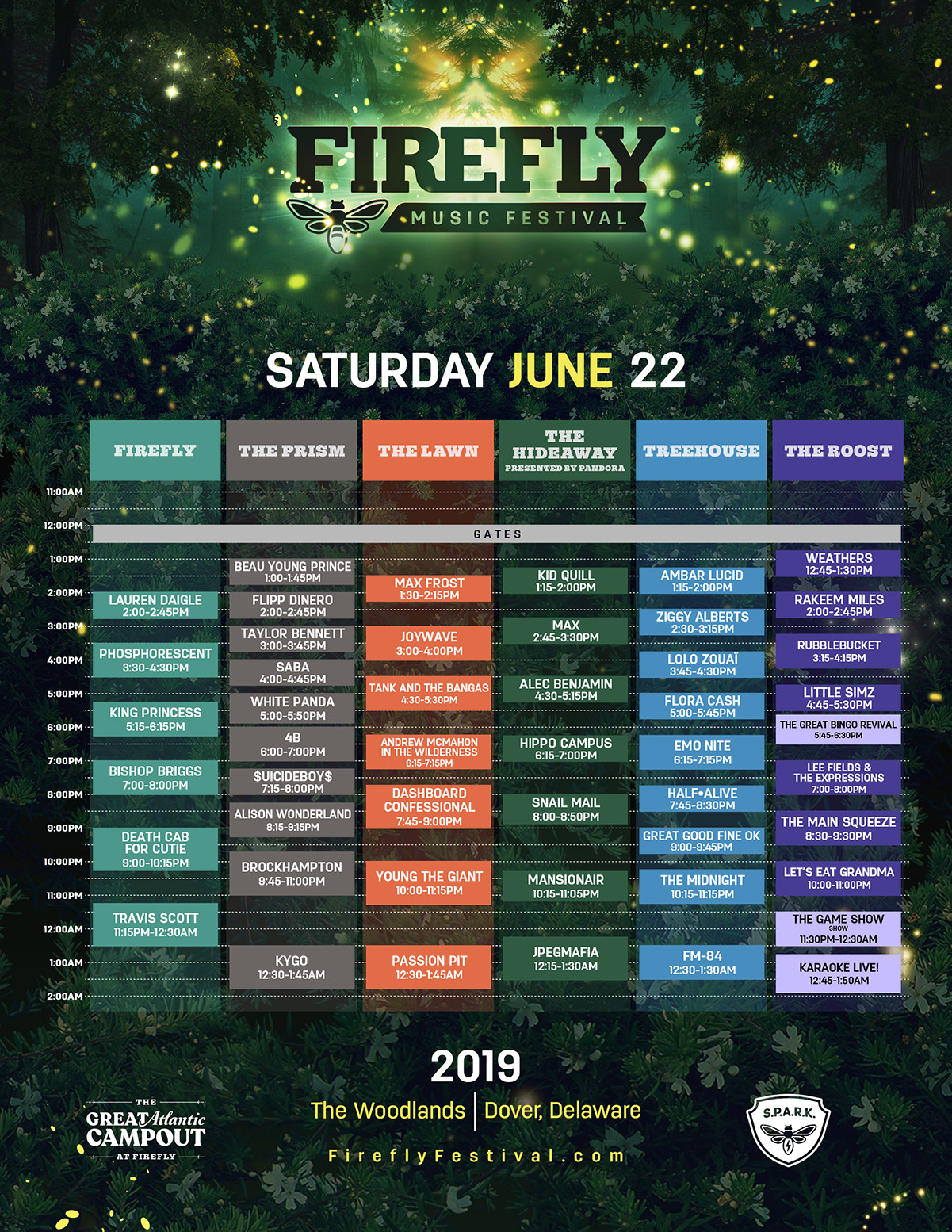 Firefly Music Festival Releases Schedule Mix 247 EDM