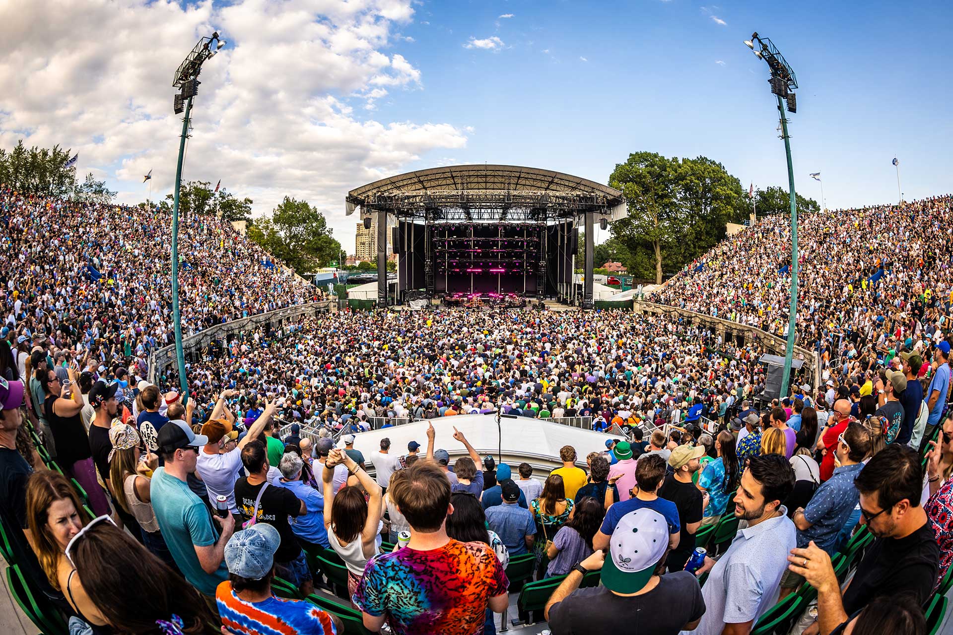 Forest Hills crowd shot