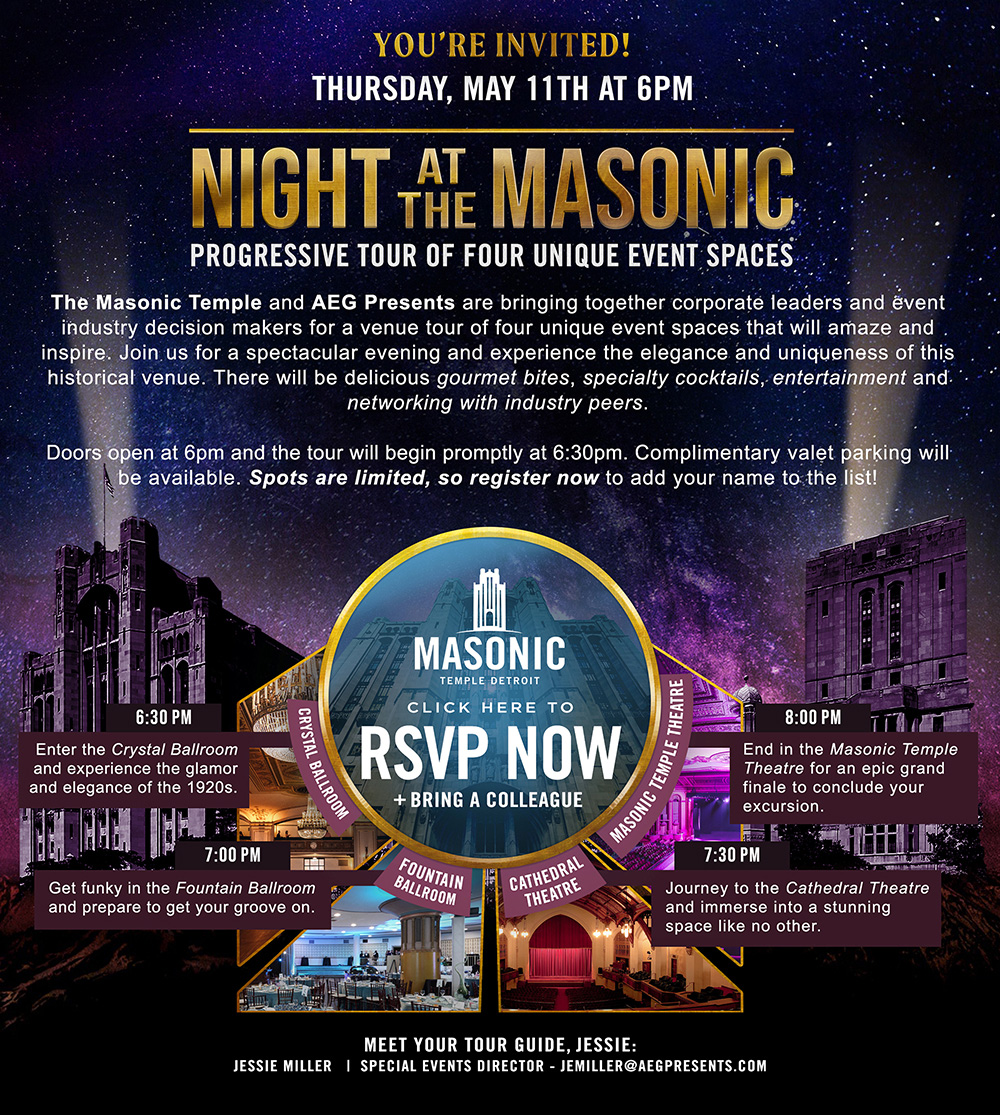 Night At The Masonic poster