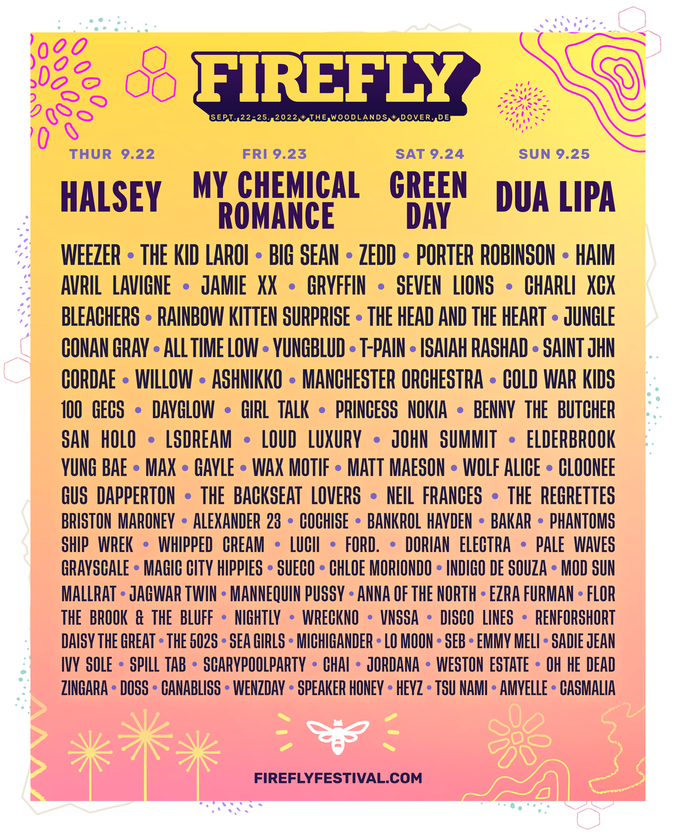 2022 Firefly Music Festival
