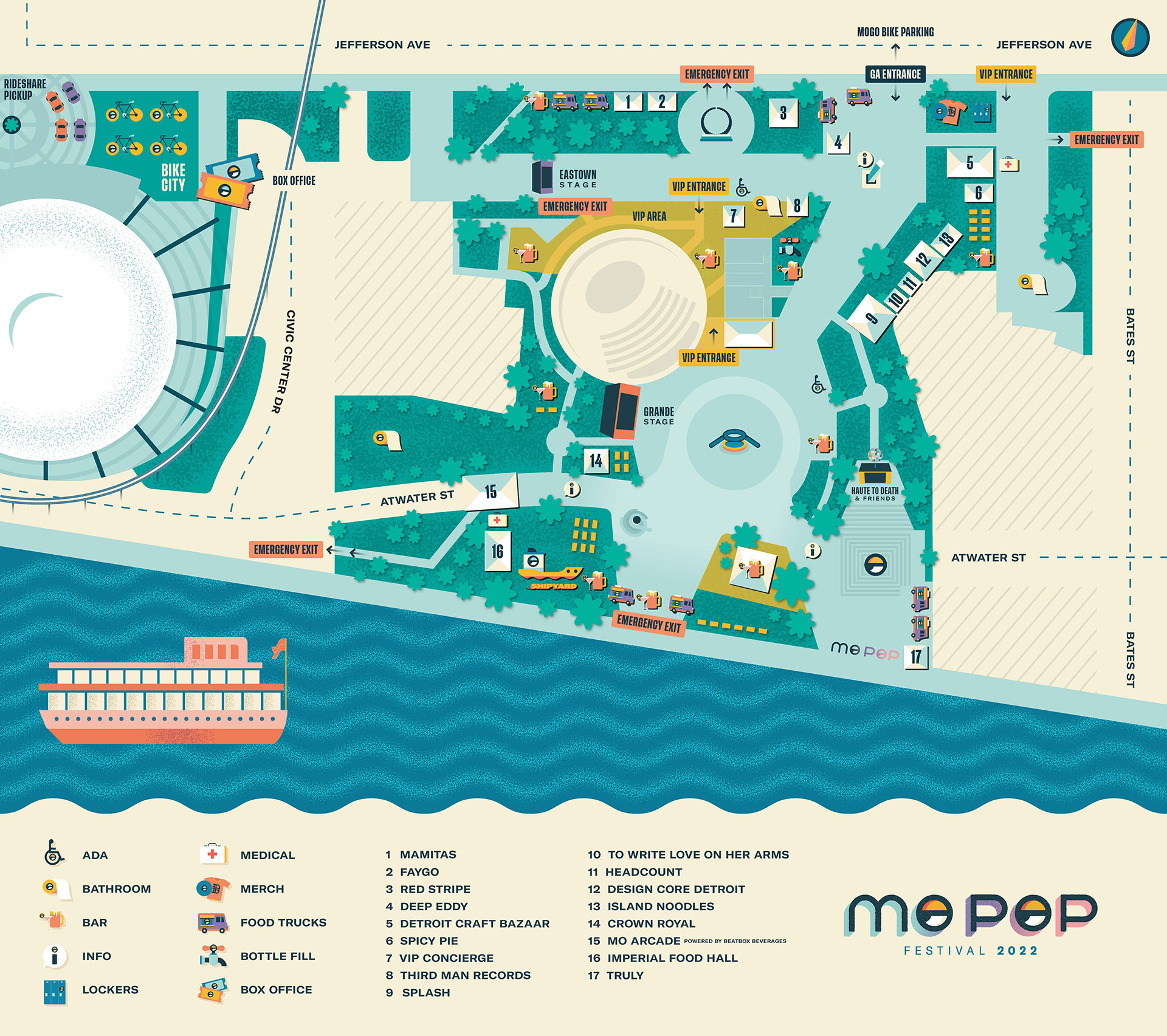 Mo Pop festival map
