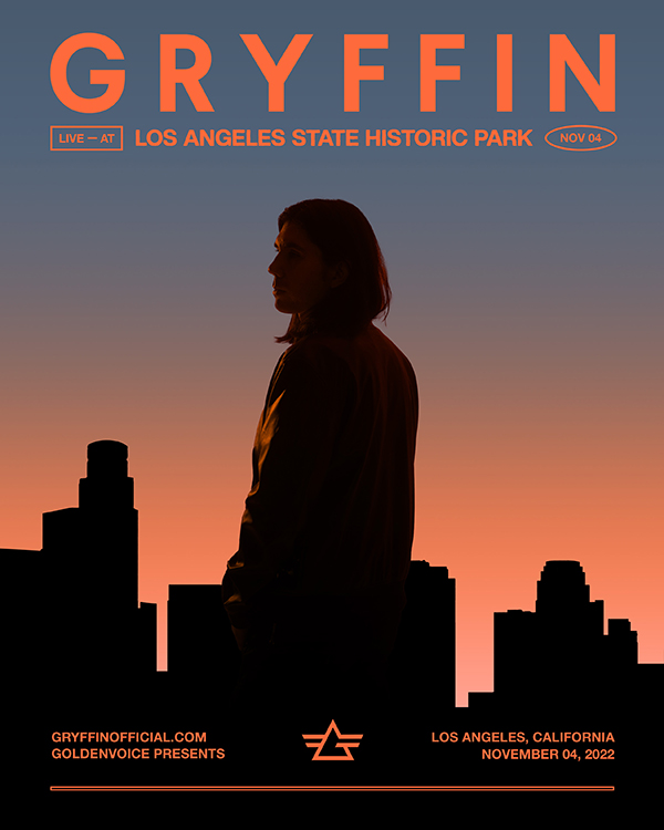 Gryffin - LA Historic Park poster