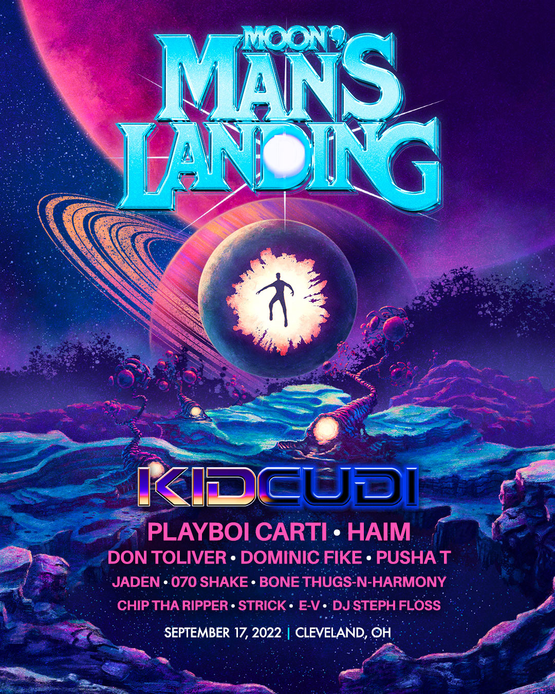 Moon Man's Landing 2022 poster