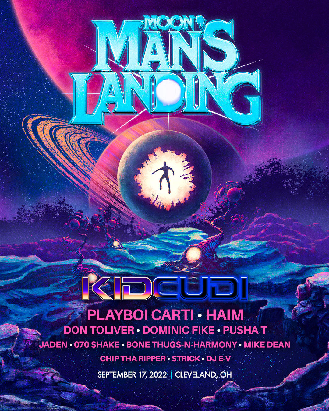 Moon Man's Landing 2022 poster