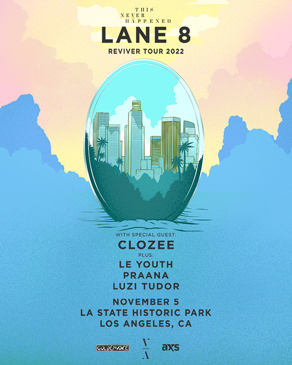 Lane 8 - LA Historic Park poster
