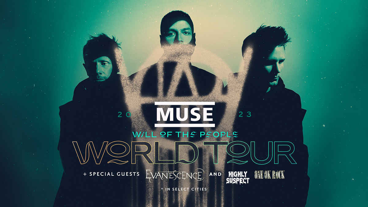 Muse - Will Of The People Tour poster