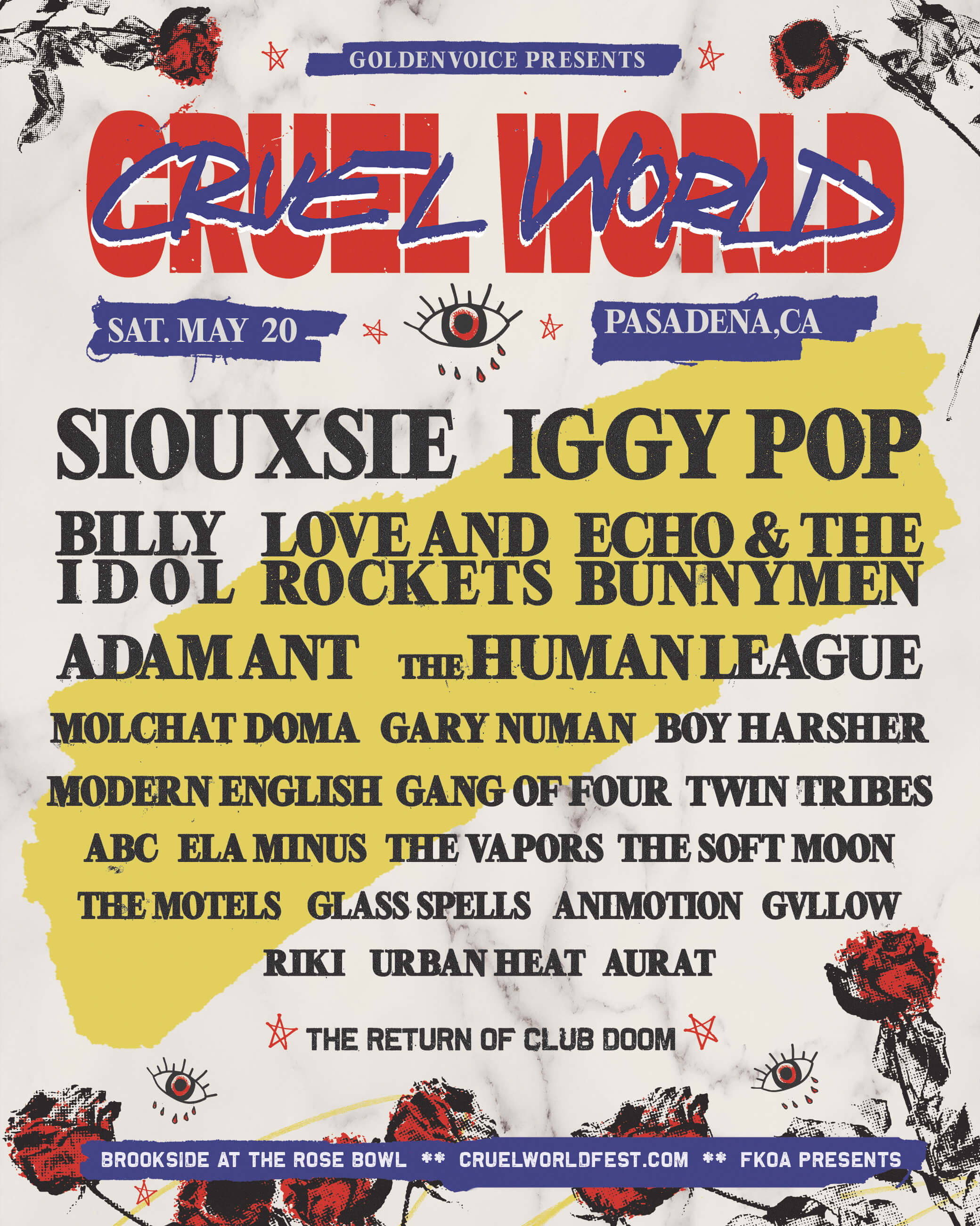 Cruel World May 20, 2023 Pasadena, CA