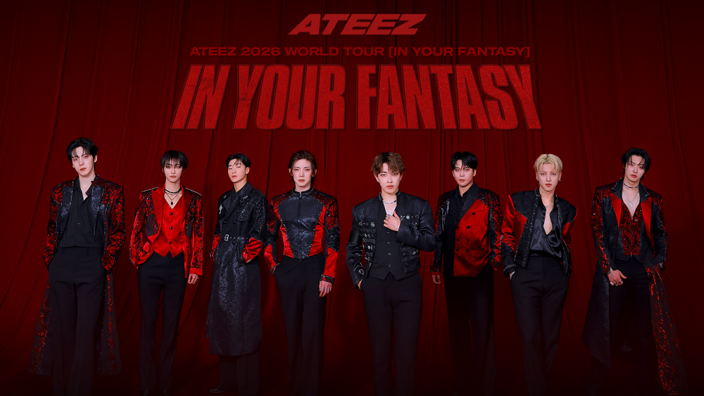 Ateez In Your Fantasy 2026 Tour