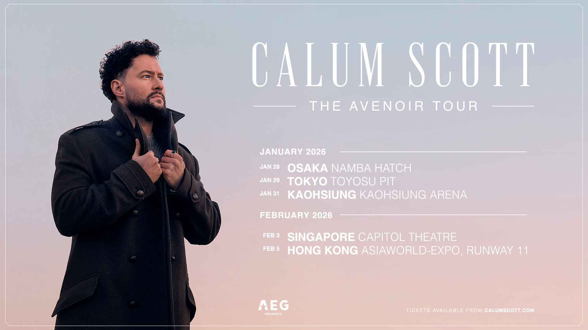 Calum Scott poster