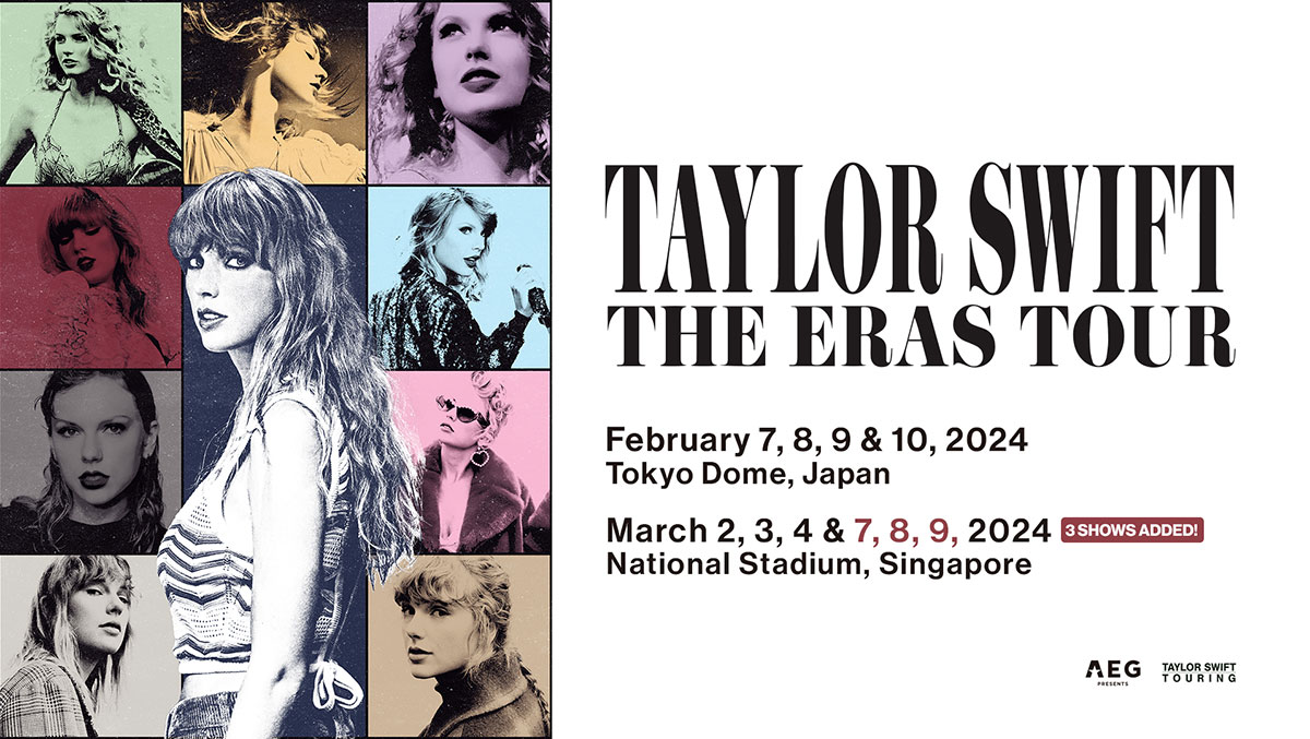 Taylor Swift tour poster