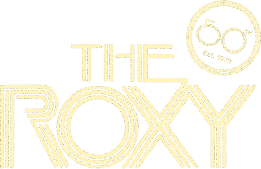 The Roxy 50th Anniversary logo
