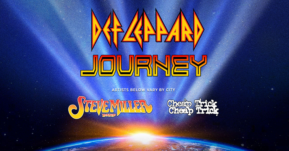 Def Leppard Journey tour poster