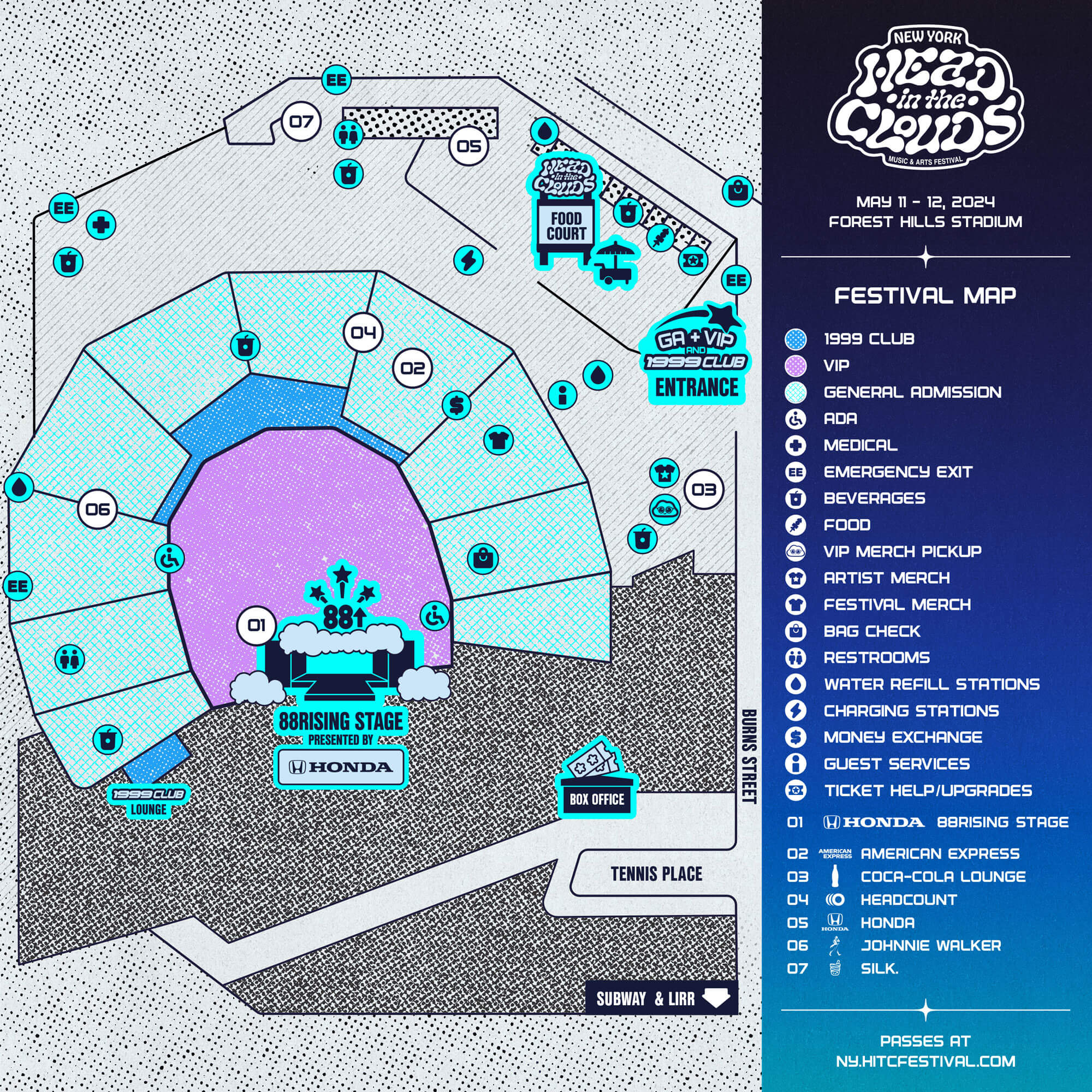 HITC NY venue map