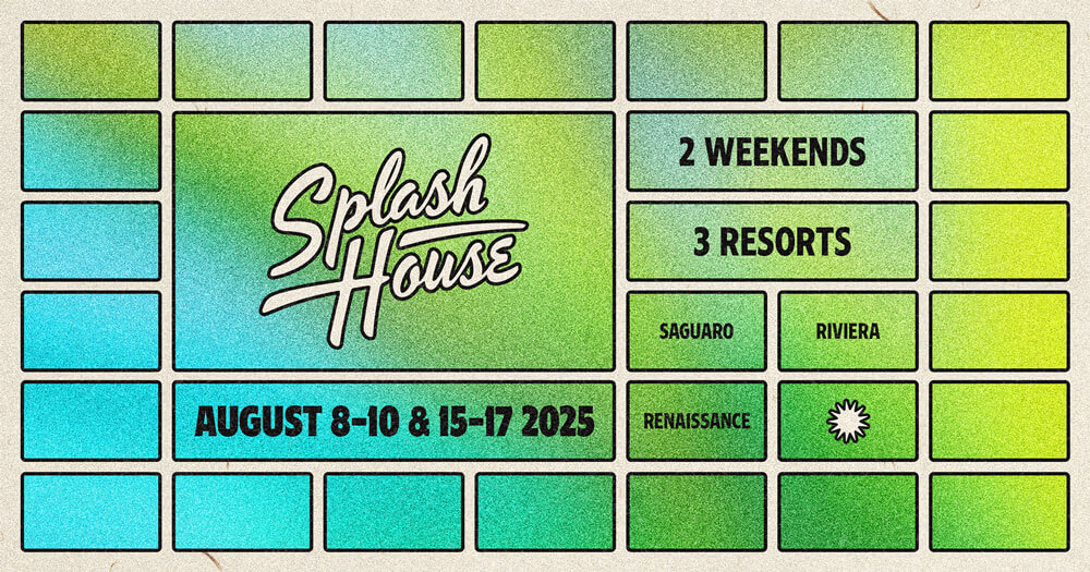 Splash House 2025 Flyer