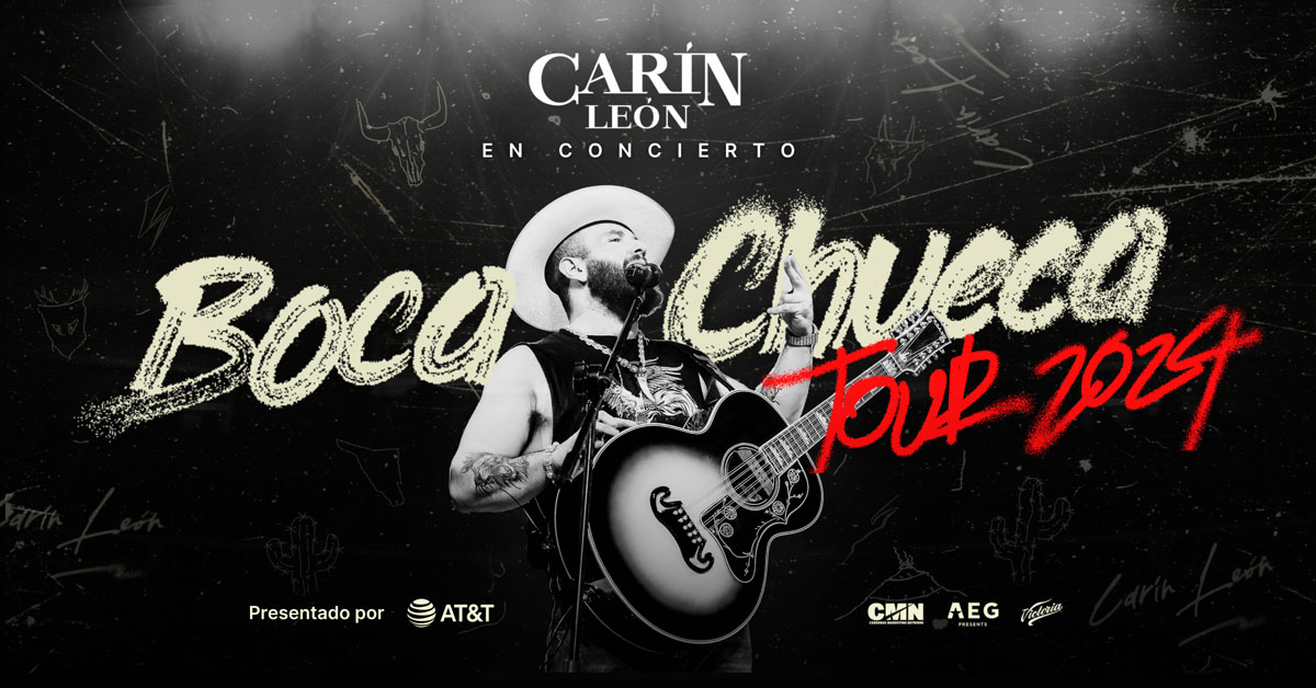 Carin Leon Boca Chueca Tour poster