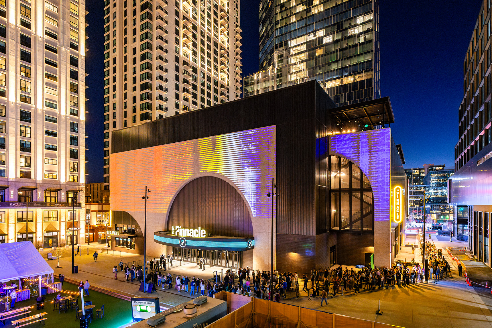 Venue rendering of The Pinnacle