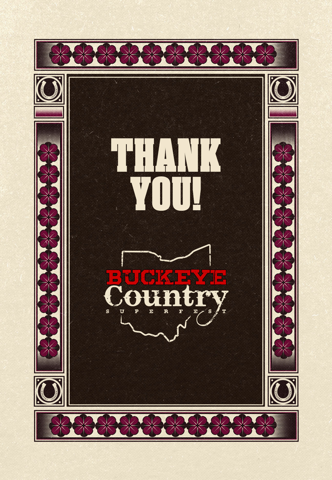 Buckeye Country Super Fest Poster