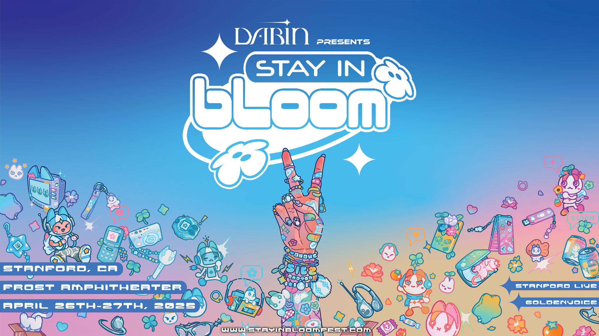 Stay In Bloom CA Poster