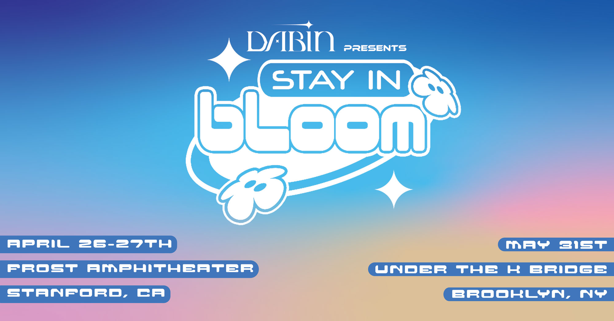 Stay In Bloom Poster