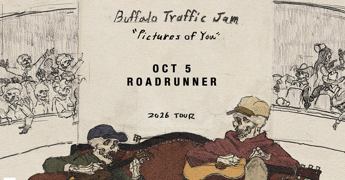 buffalo traffic jam at roadrunner