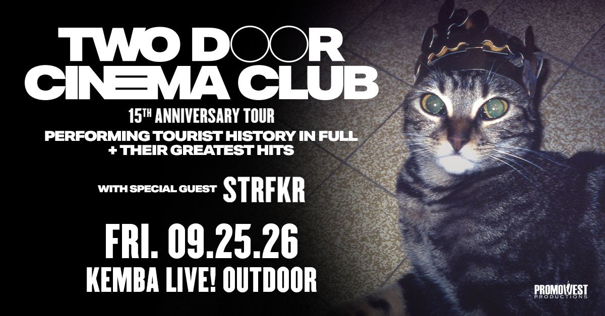 two door cinema club at kemba live poster