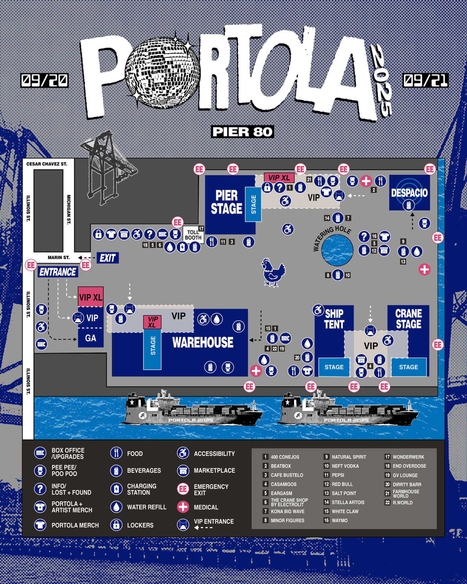 Venue map