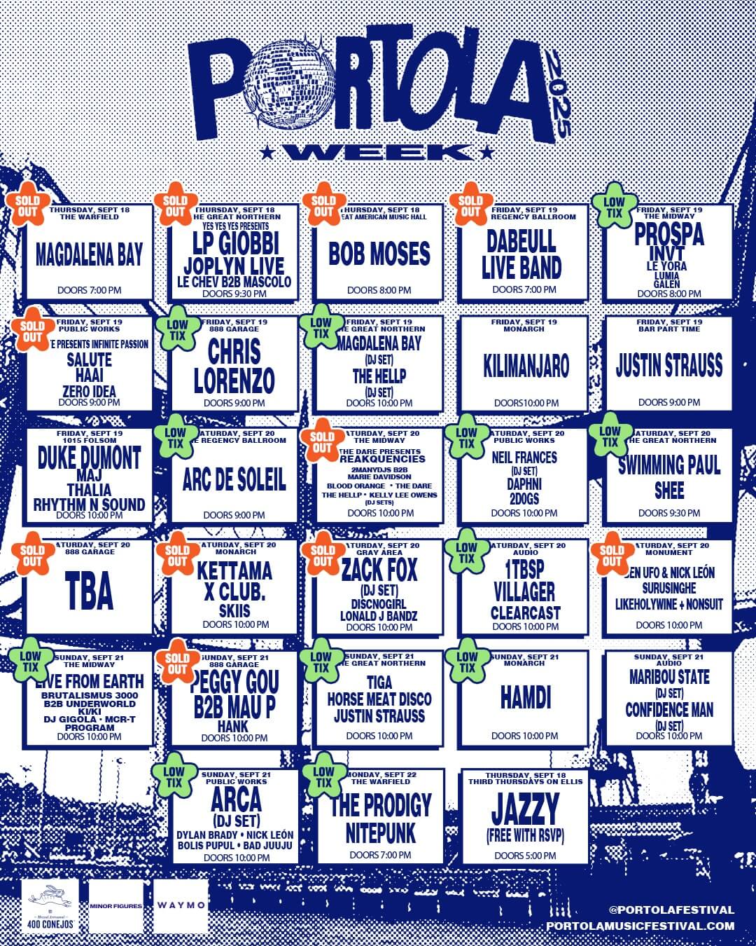 Portola Week Flyer