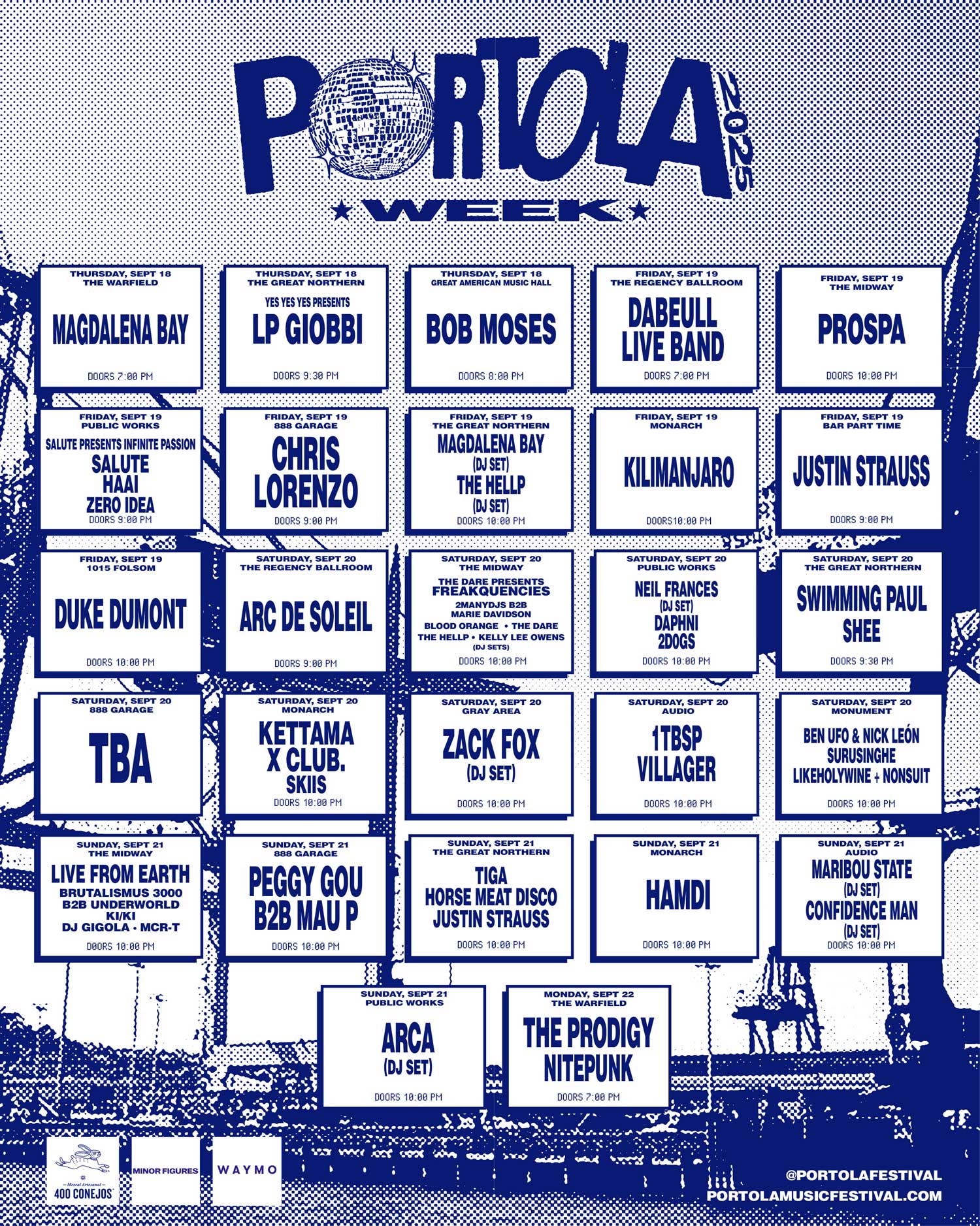 Portola Week Flyer