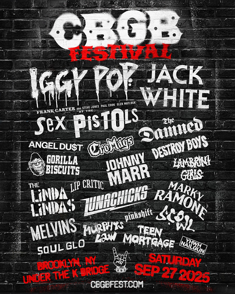 CBGB Lineup Poster