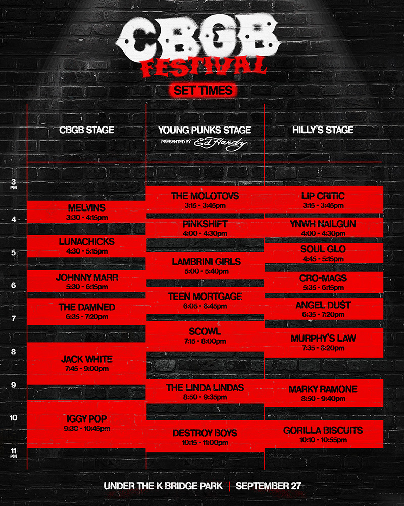 Set Times Poster