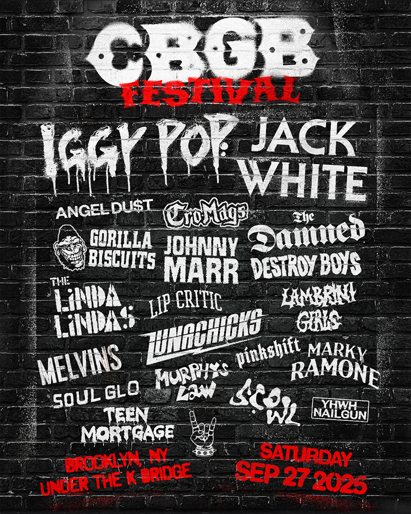 CBGB Lineup Poster
