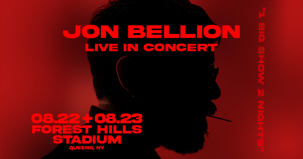 Jon Bellion concert poster