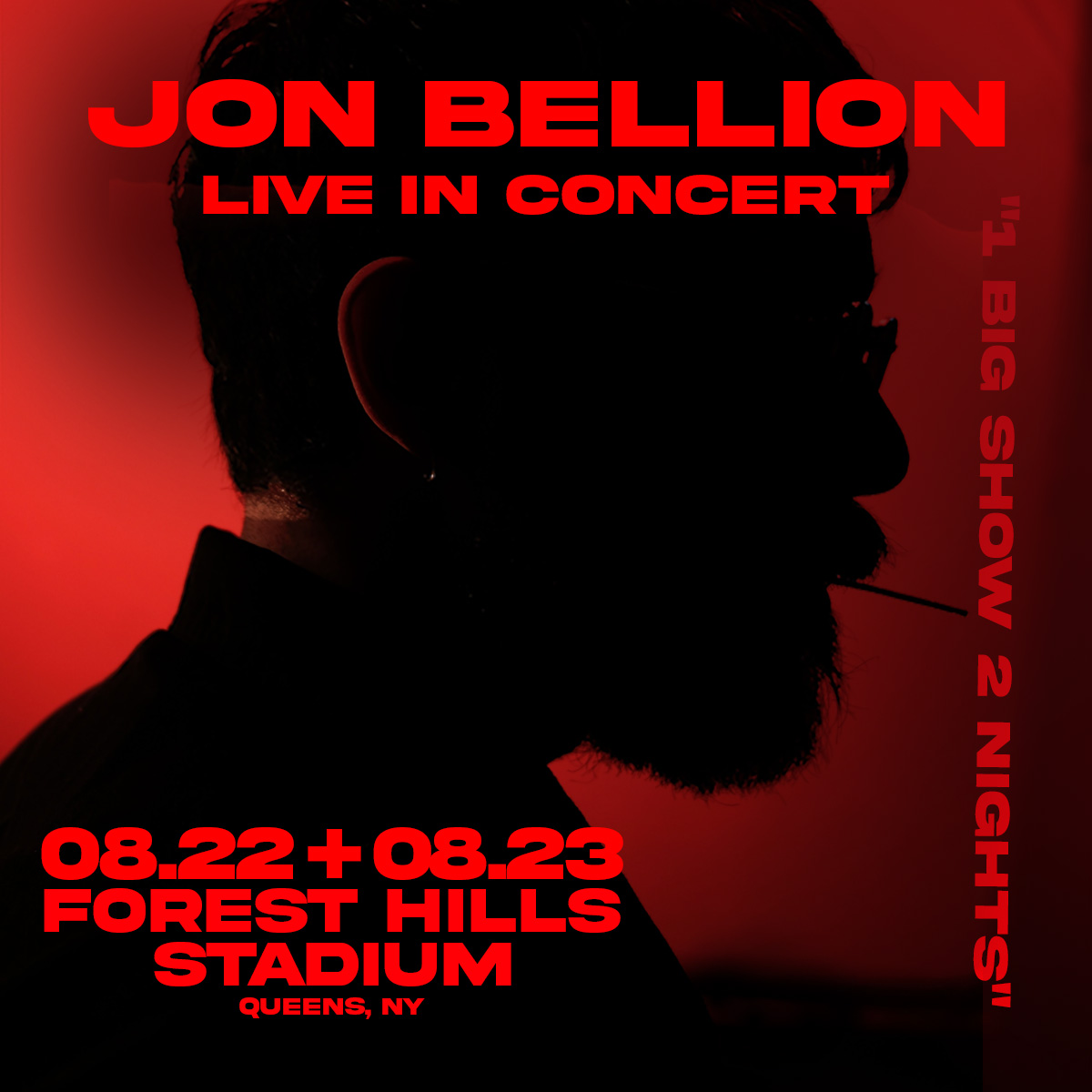 Jon Bellion concert poster