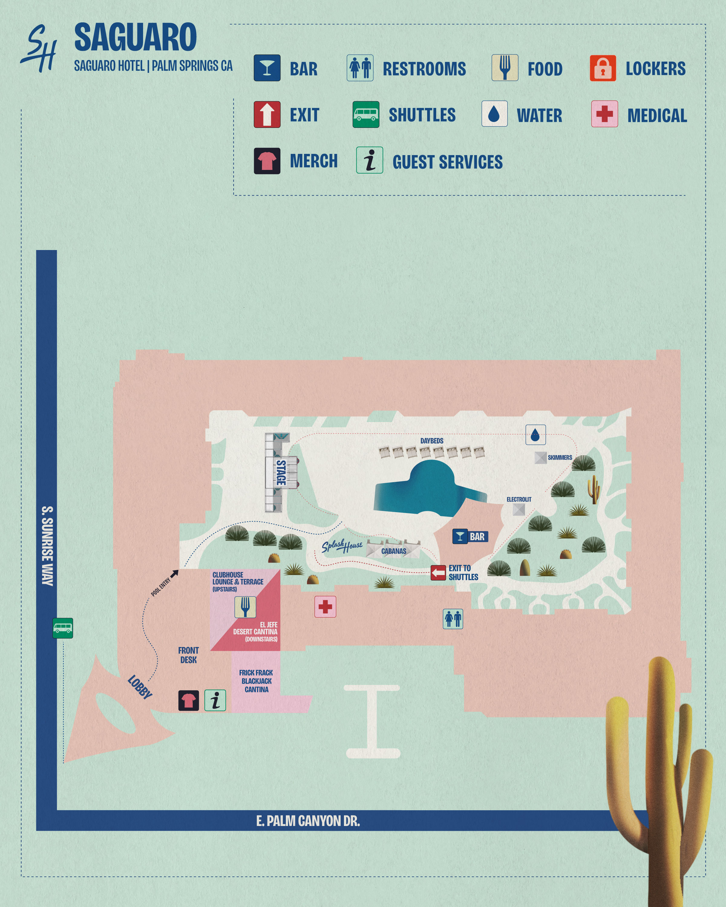 Saguaro Map