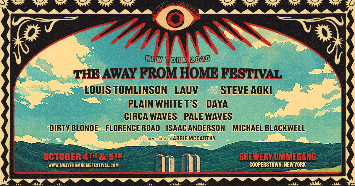 The Away From Home Festival Poster