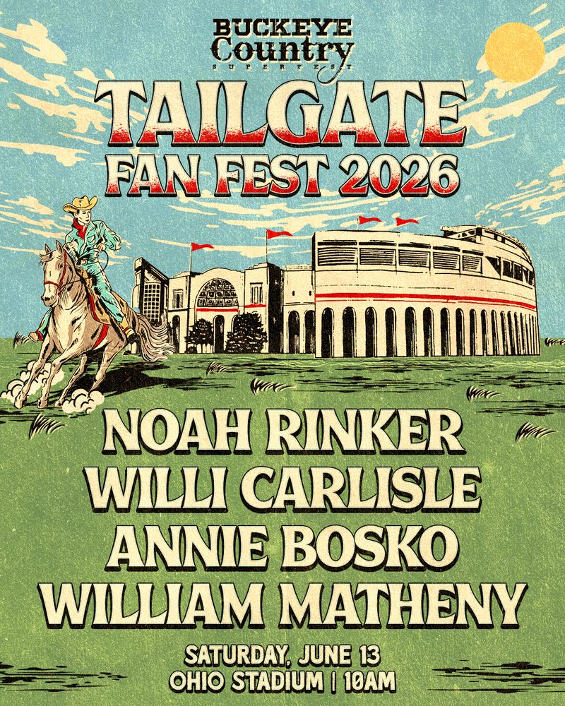 Official tailgate poster