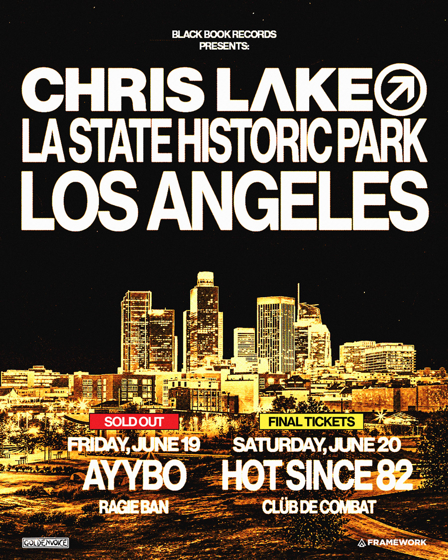 Chris Lake at LA Historic Poster