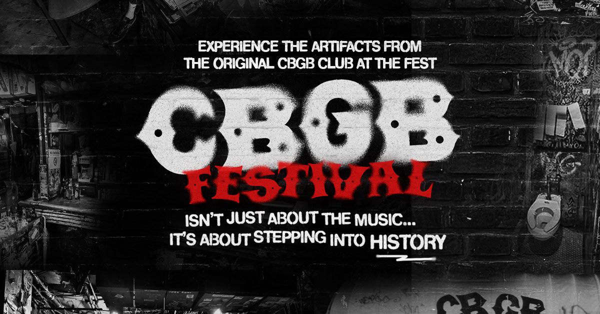 CBGB History poster