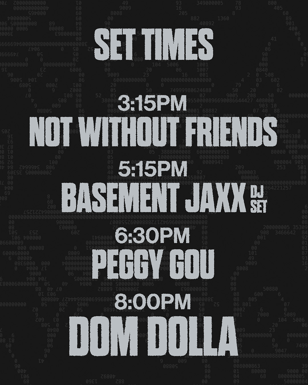 Set Times