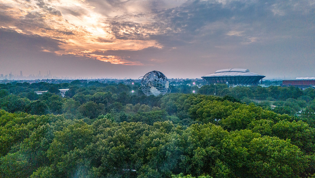 Flushing Meadows Park Globe
